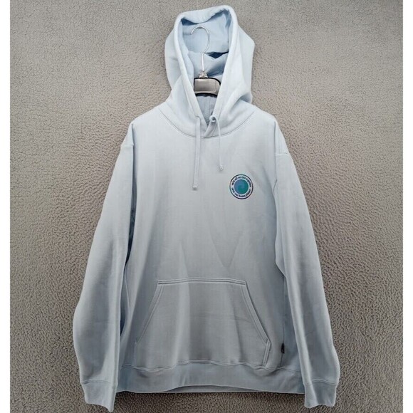 Patagonia Sweatshirt Chilled Blue Unity Fitz Uprisal Fleece Hoody Mens Size XL - Picture 1 of 5